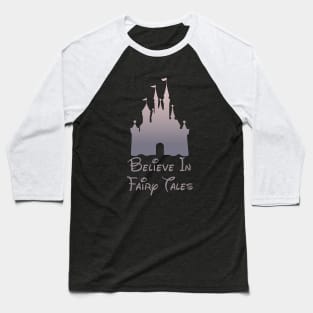 Believe In Fairy Tales - Rose Gold Baseball T-Shirt